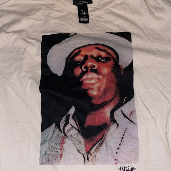 B.I.G. H&M T-shirt M - Picture 2 of 3